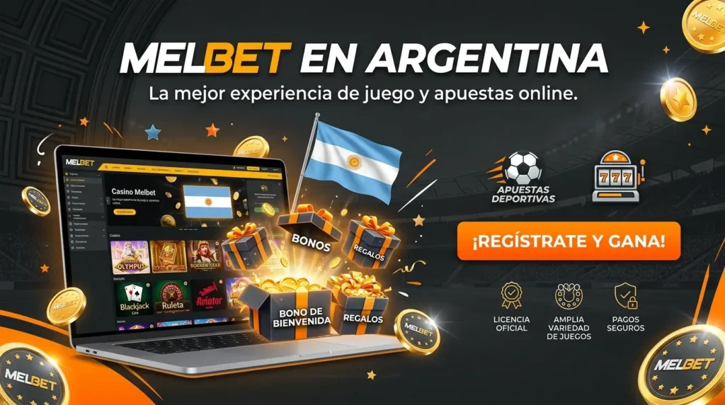 Casino Melbet en Argentina: Cómo empezar a jugar, bonos reales y